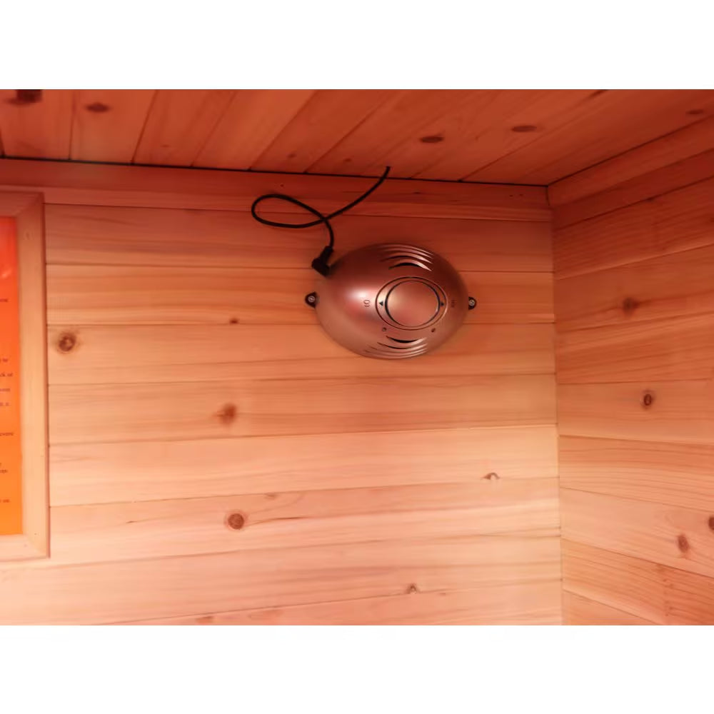 Burlington 2-Person Outdoor Infrared Sauna