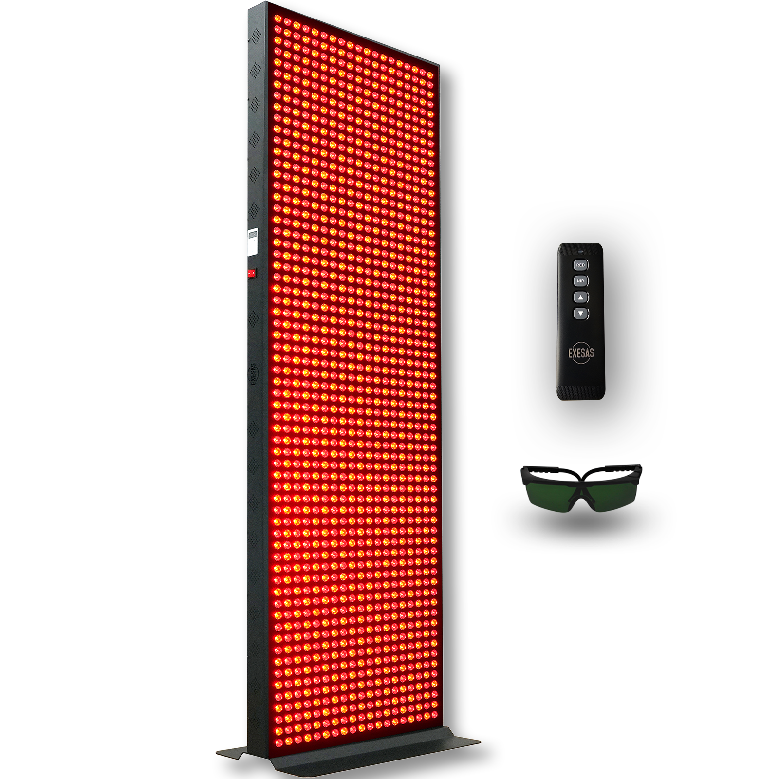 EXESAS 1216 LED, 6080W Dual-Chip, Red Light Therapy Device for Full Body, 4-Wavelengths Infrared LED Panel for Skin, Recovery, Performance, Wellness