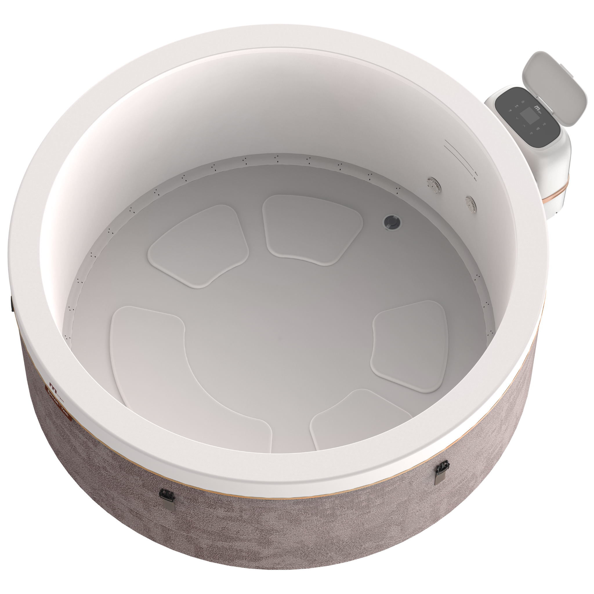 MSPA | COCOON | Verto Series | Textile-inspired Design | Rigid Hot Tub & Spa | Up to 6 Person
