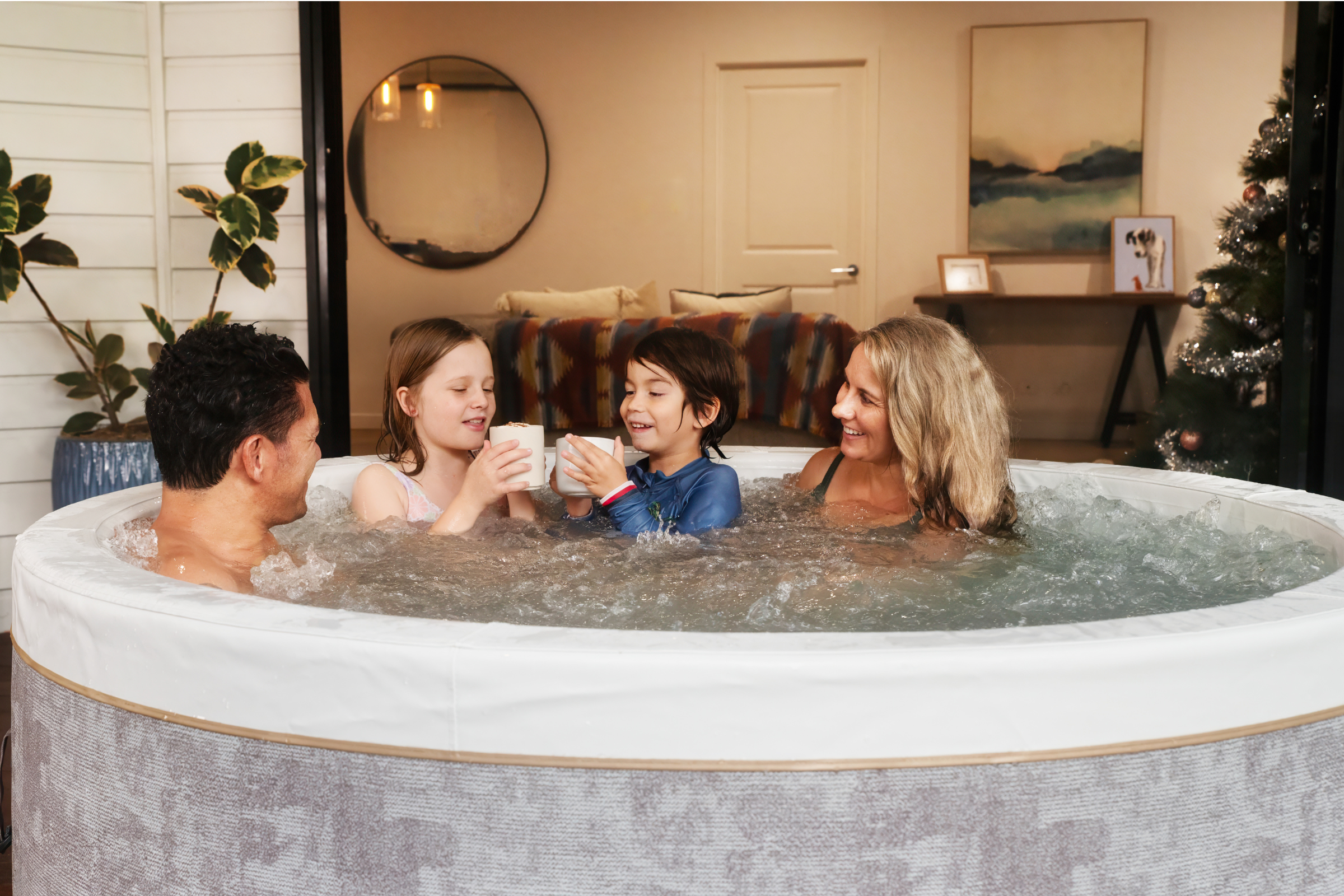 MSPA | COCOON | Verto Series | Textile-inspired Design | Rigid Hot Tub & Spa | Up to 6 Person
