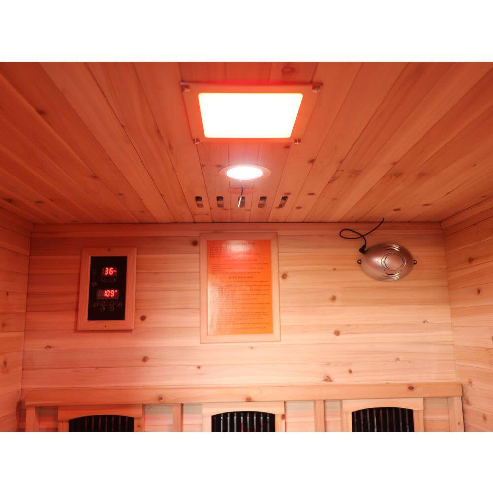 Burlington 2-Person Outdoor Infrared Sauna