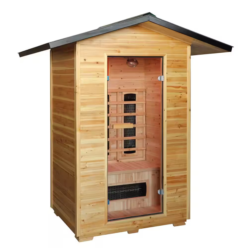 Burlington 2-Person Outdoor Infrared Sauna