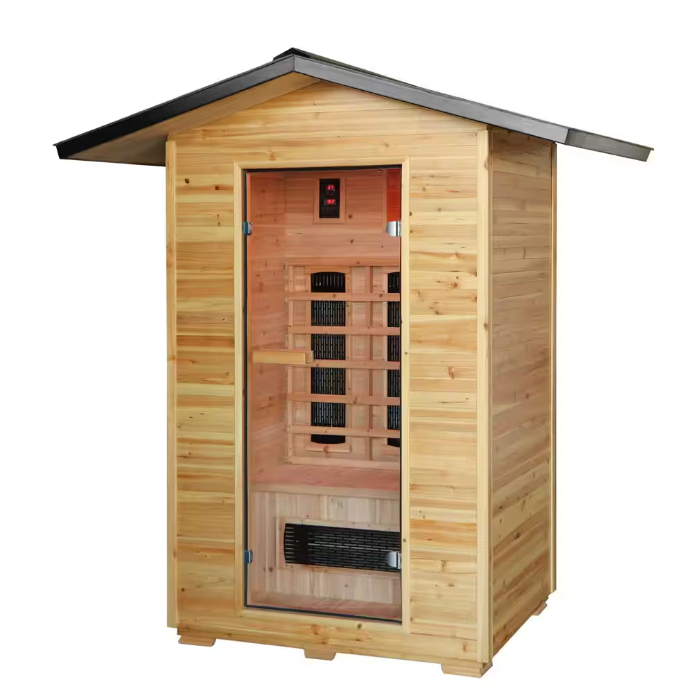 Burlington 2-Person Outdoor Infrared Sauna
