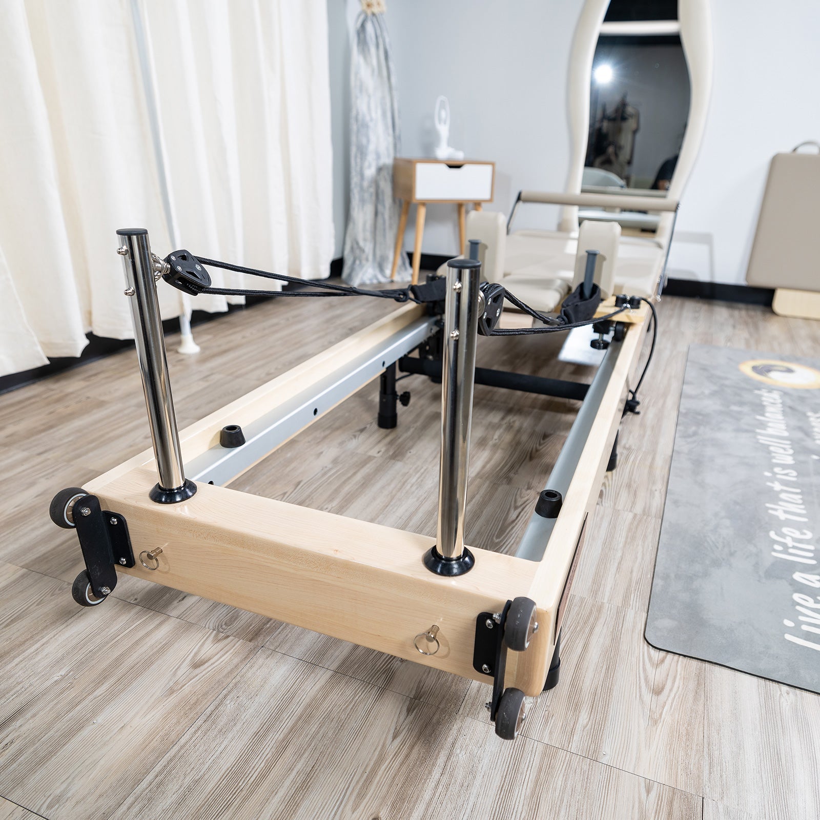 Janet Elite 2.0 – Foldable Pilates Reformer - RE015 -With Large Smart Screen