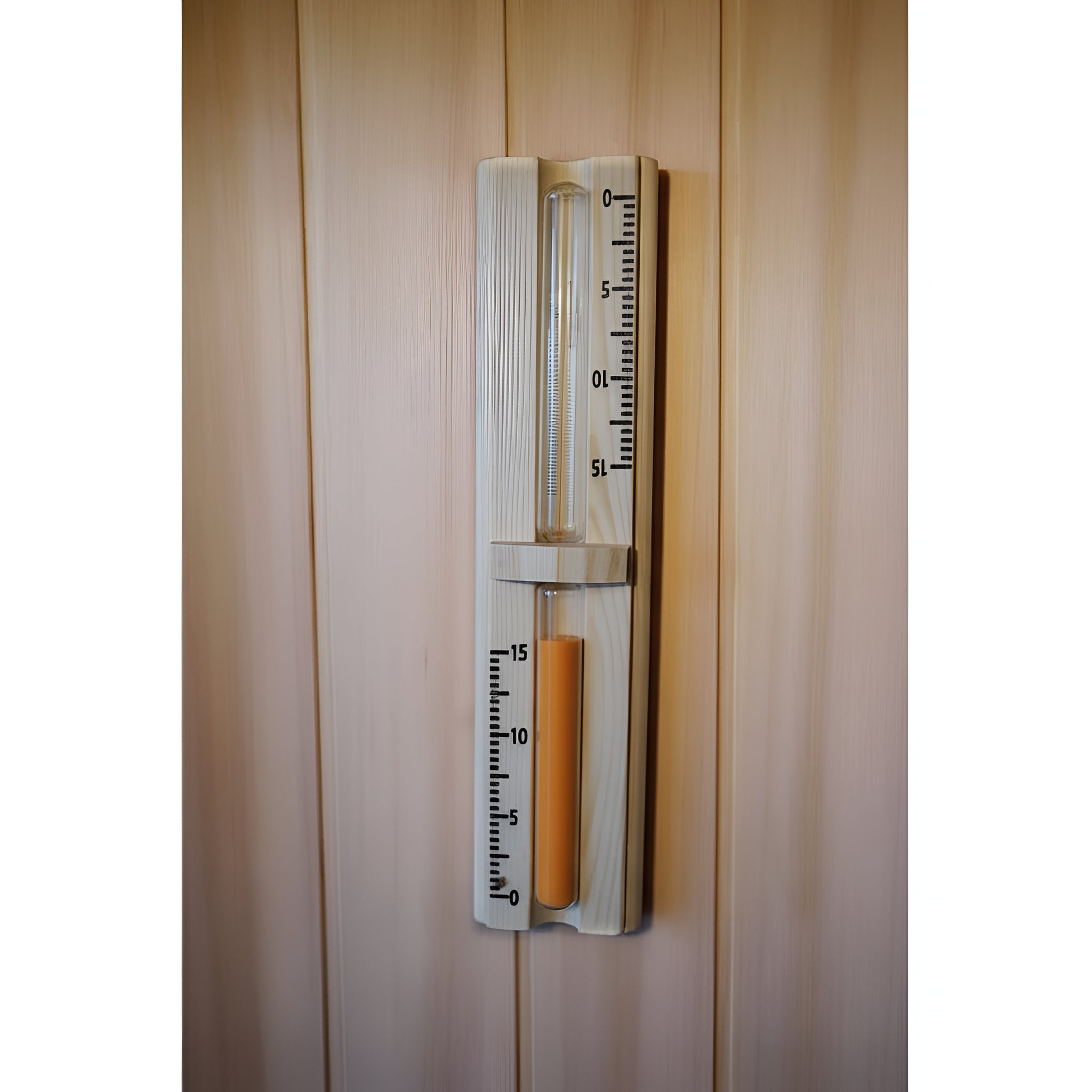 Charleston 4-Person Indoor Traditional Sauna | Canadian Hemlock | 6.0 kW Harvia Heater | Double-Tier Bench